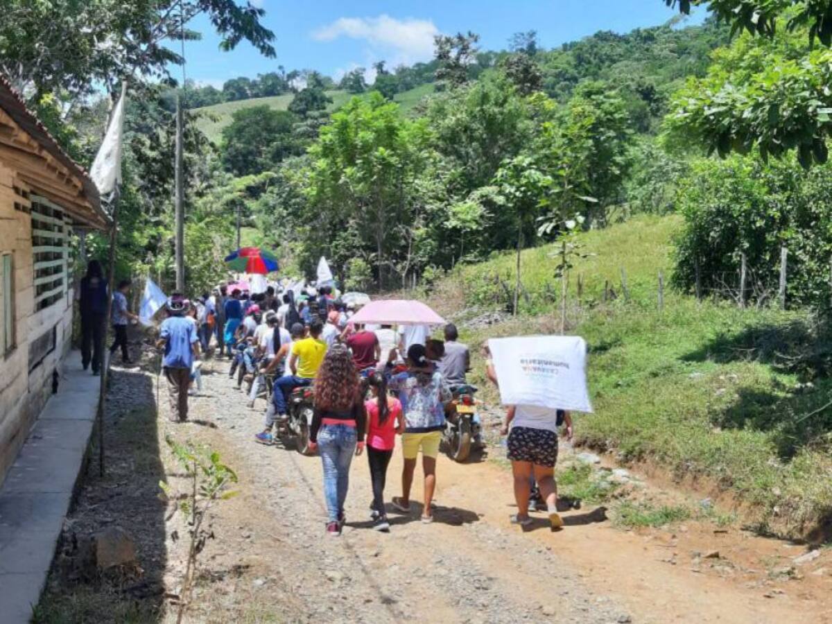 67 familias desplazadas de Cáceres siguen sin poder regresar