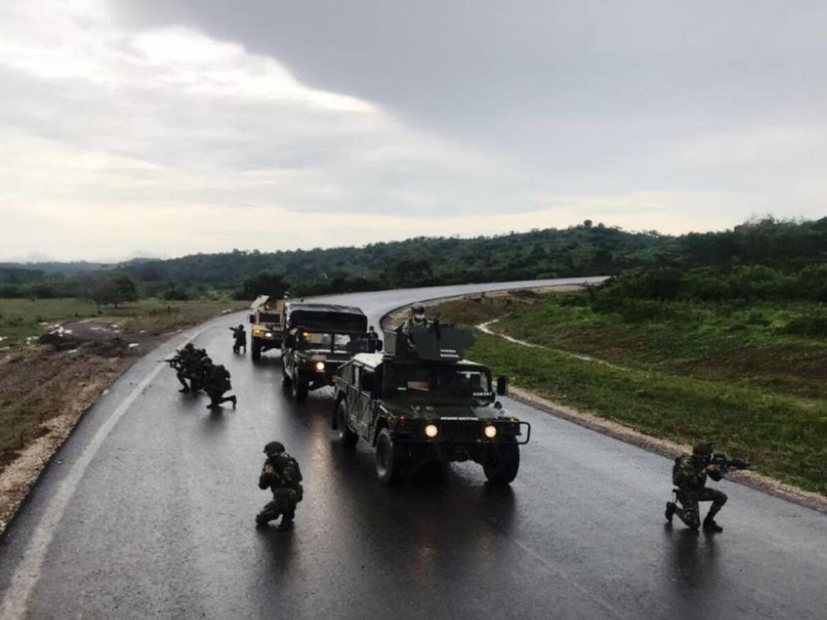 Refuerzan seguridad en los Montes de María con Gaula militar élite