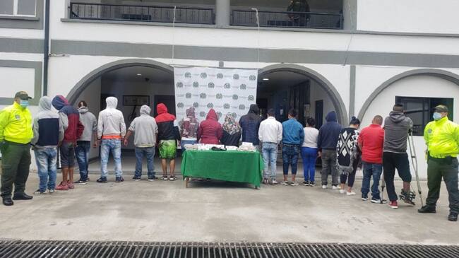 Capturas en Villamaría, Caldas