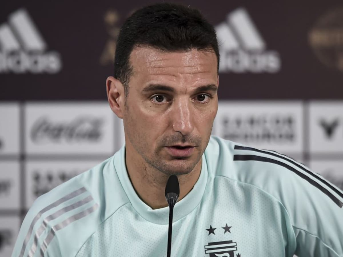 Scaloni alabó a la Selección: "Colombia viene a jugárselo todo"