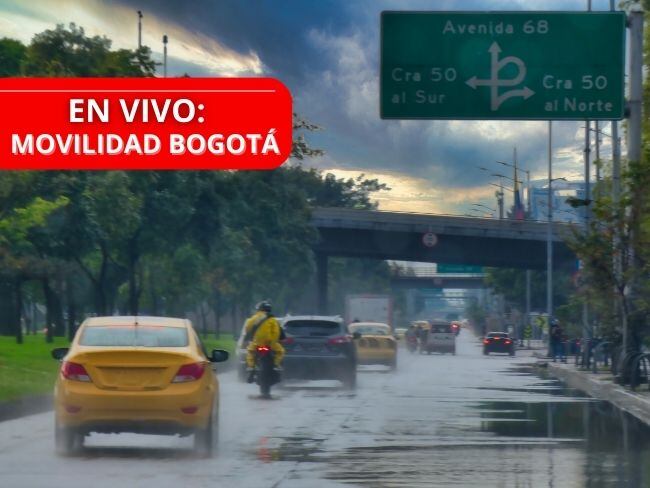 Movilidad en Bogotá 25 de abril 2025. Imagen de referencia