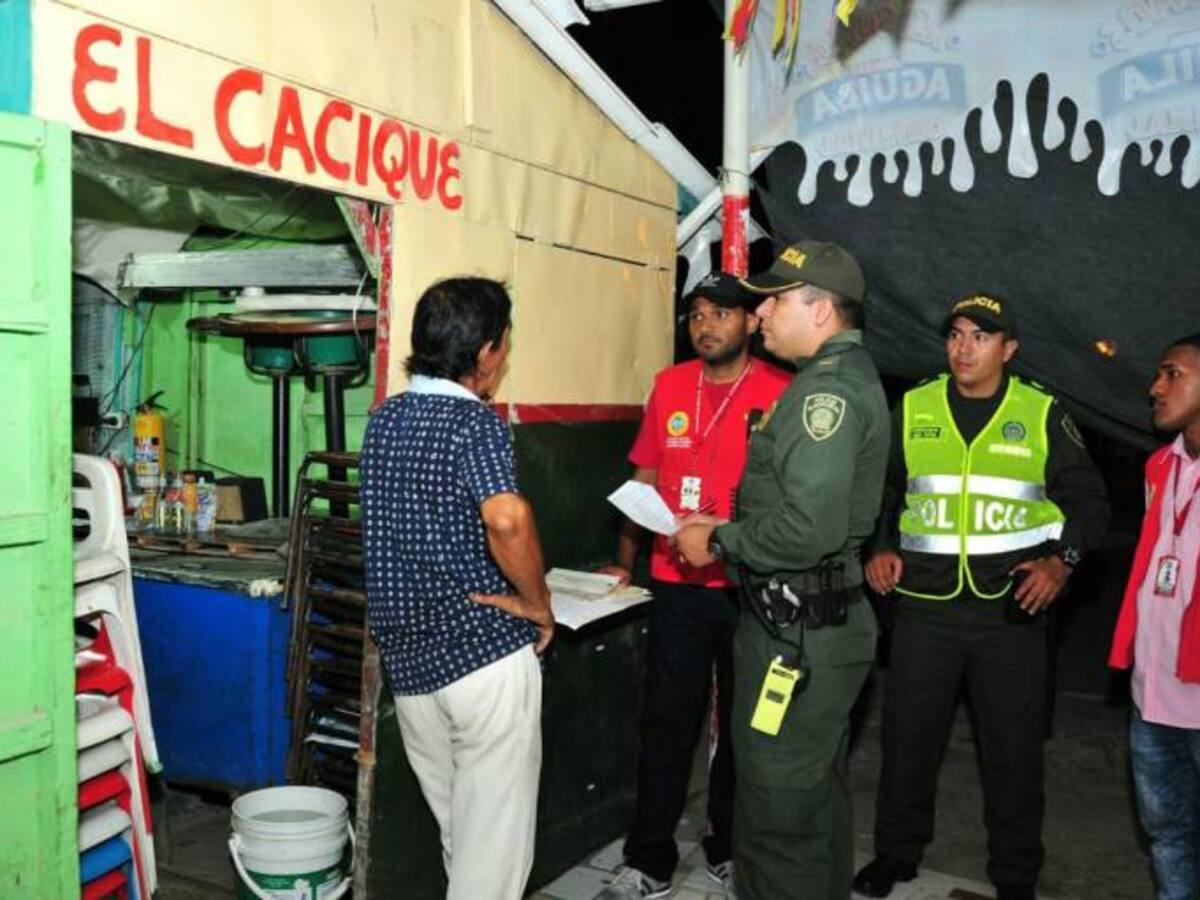Cierran varios establecimientos en sur de Cartagena por violación de normas