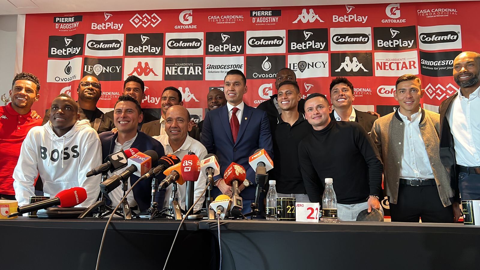 Leandro Castellanos anunció su retirada del fútbol / Independiente Santa Fe