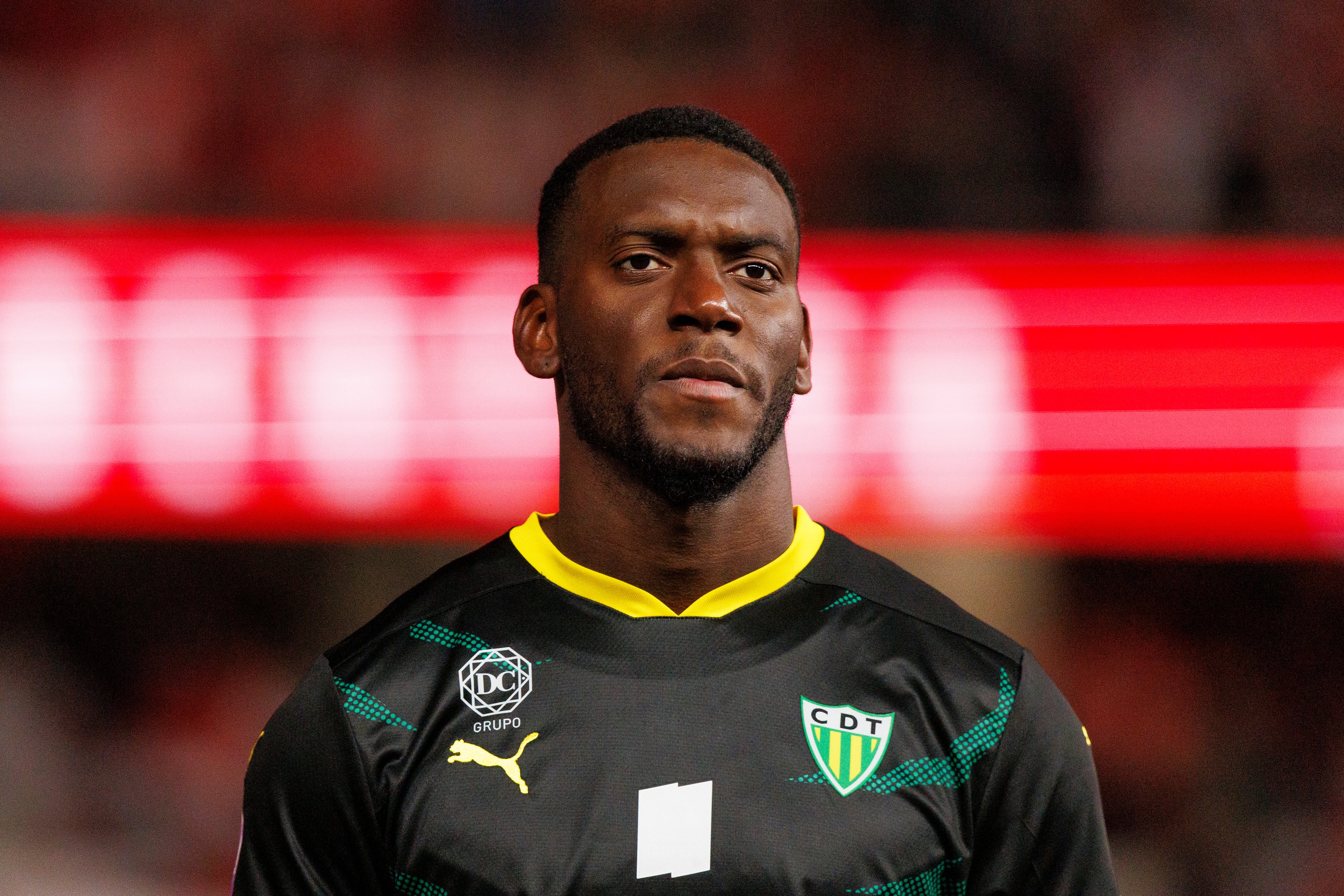 Brayan Medina jugador de Tondela ante Benfica por la Primeira Liga / Getty Images