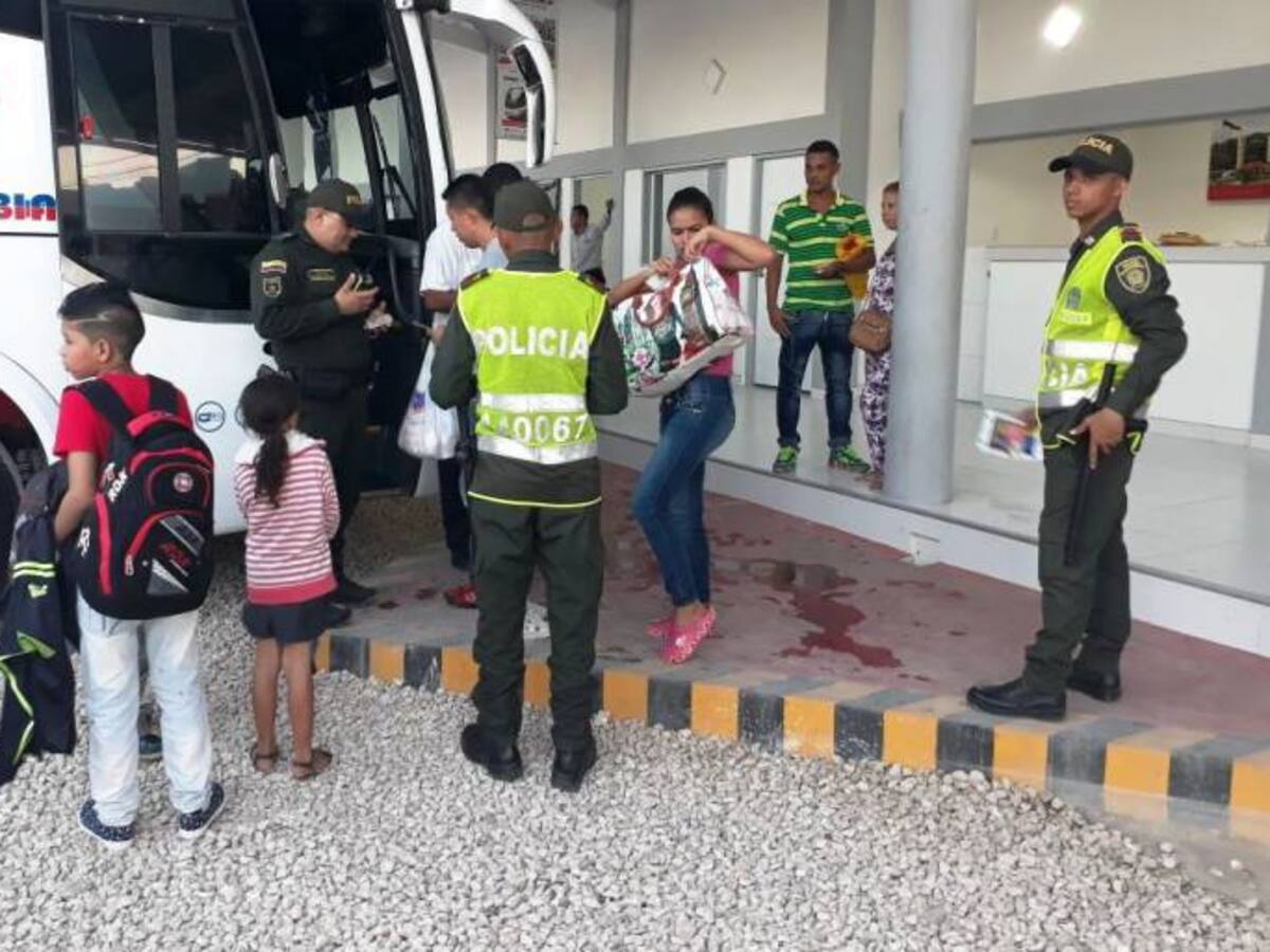 1.250 efectivos de la Policía Nacional garantizan la seguridad en carreteras de Bolívar