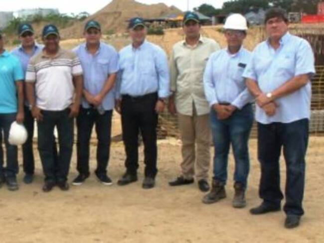 Concejales reconocen avance en obras de nueva planta de agua de Cartagena