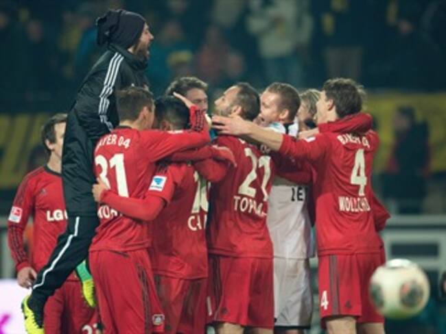 Leverkusen vence en su visita al Dortmund y se mantiene segundo