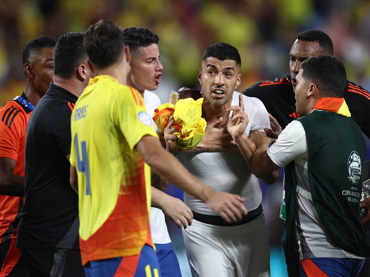 Conmebol impone durísima sanción contra jugadores de Uruguay, tras escándalo ante Colombia