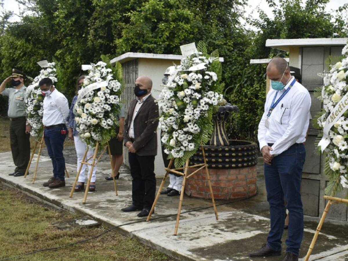 Sepelio colectivo en Tuluá de 13 cuerpos que llevan seis años sin reclamar