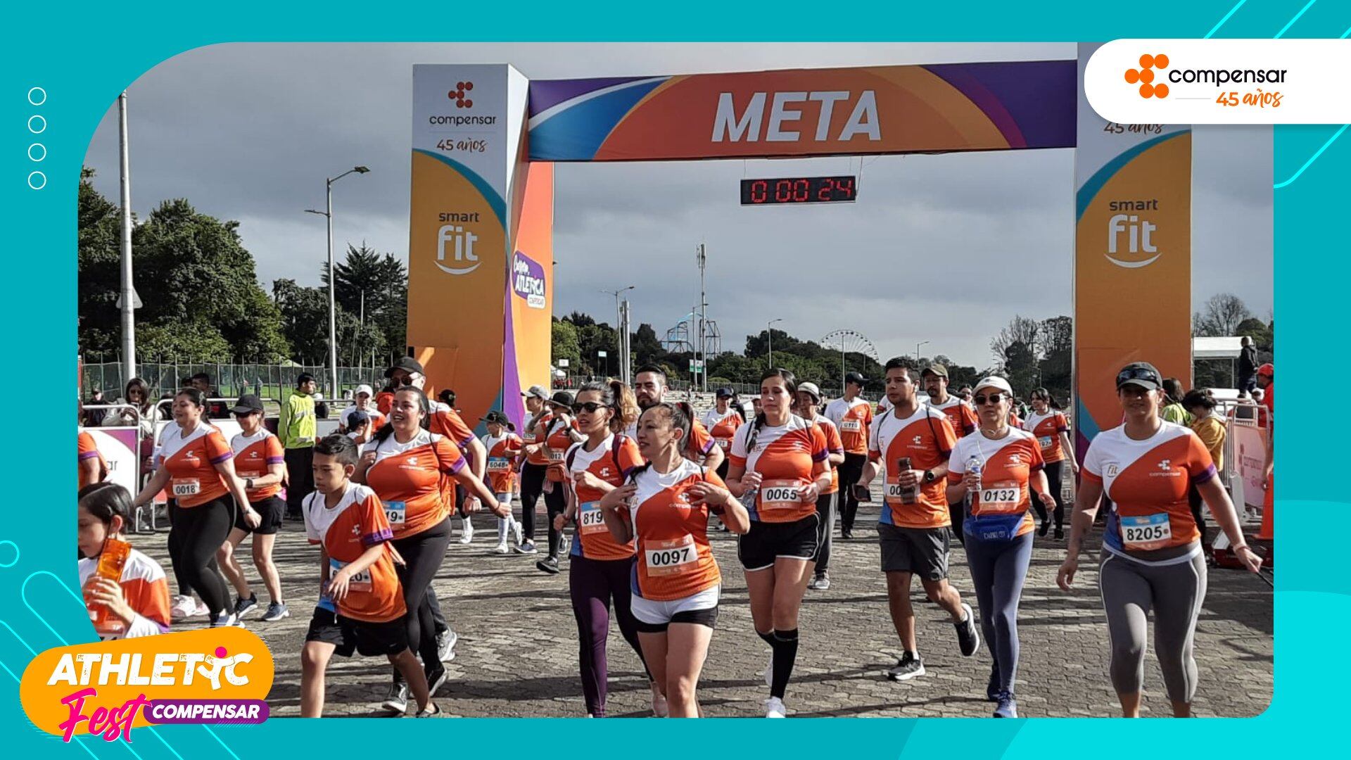 Segunda edición de la Carrera Atlética Compensar / Twitter: @Compensar_info