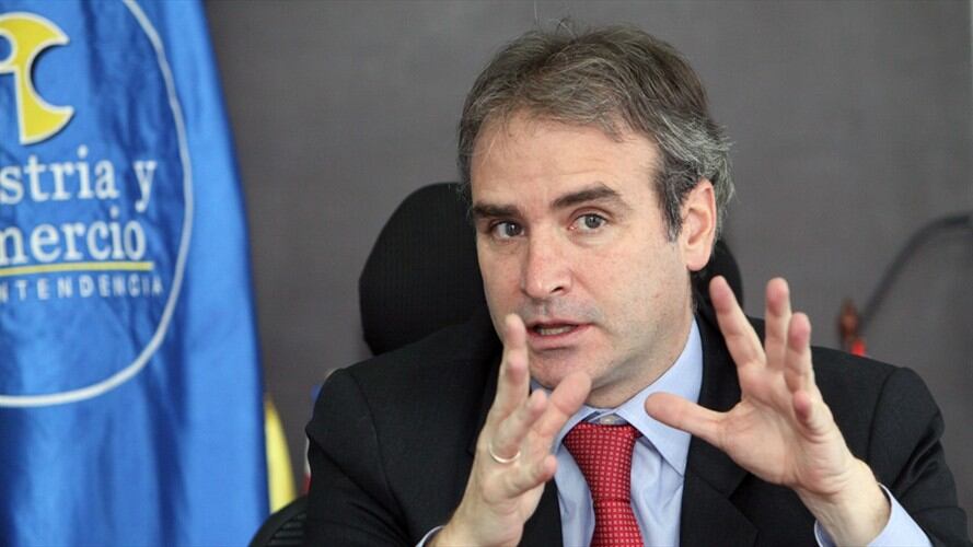 Pablo Felipe Robledo Del Castillo, el Superintendente de Industria y Comercio. Foto: Colprensa