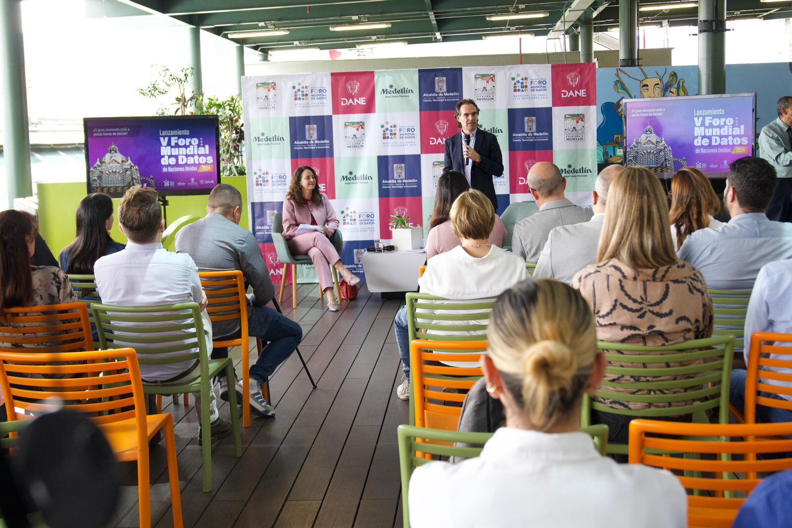 En Medellín se realizará la primera sede latinoamericana del Foro Mundial de Datos de Naciones Unidas. Cortesía: Alcaldía de Medellín.