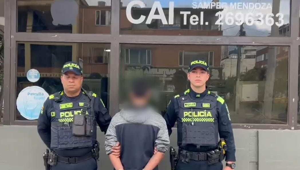 Autoridades lograron la aprehensión de alias ‘Papucho’: uno de los sicarios más buscados en Bogotá