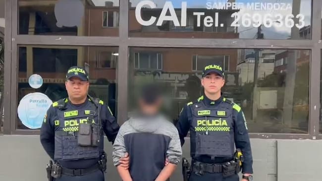 Autoridades lograron la aprehensión de alias ‘Papucho’: uno de los sicarios más buscados en Bogotá