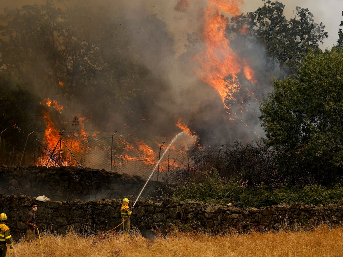 “Todo el campo está quemado”: Alcaldesa de Casavieja por incendios en la Comunidad de Madrid