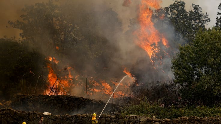 “Todo el campo está quemado”: Alcaldesa de Casavieja por incendios en la Comunidad de Madrid