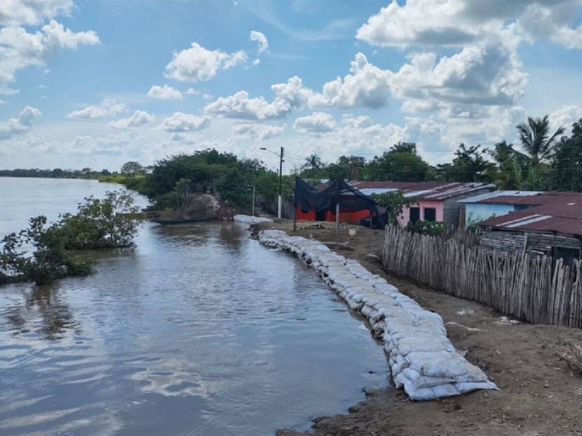 Corregimiento de Tenche- Bolívar en peligro a causa de la erosión