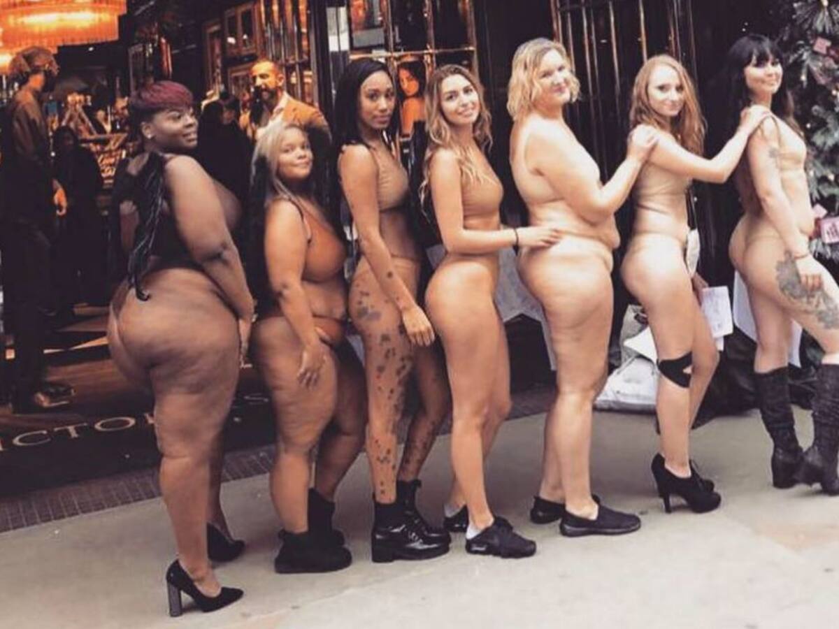 Mujeres protestan por falta de diversidad de tallas en Victoria's Secret