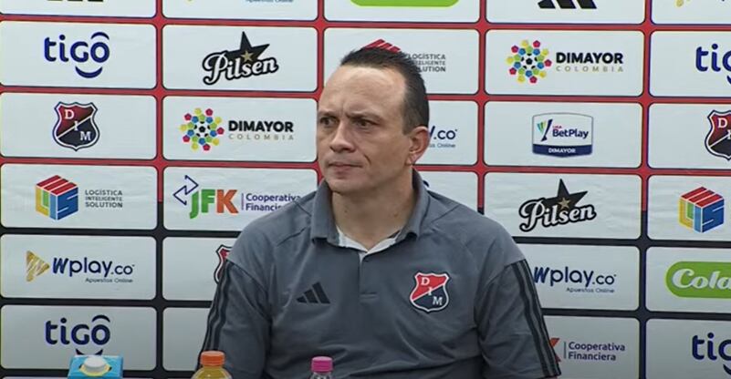 Alejandro Restrepo, DT del Medellín / Dimayor.