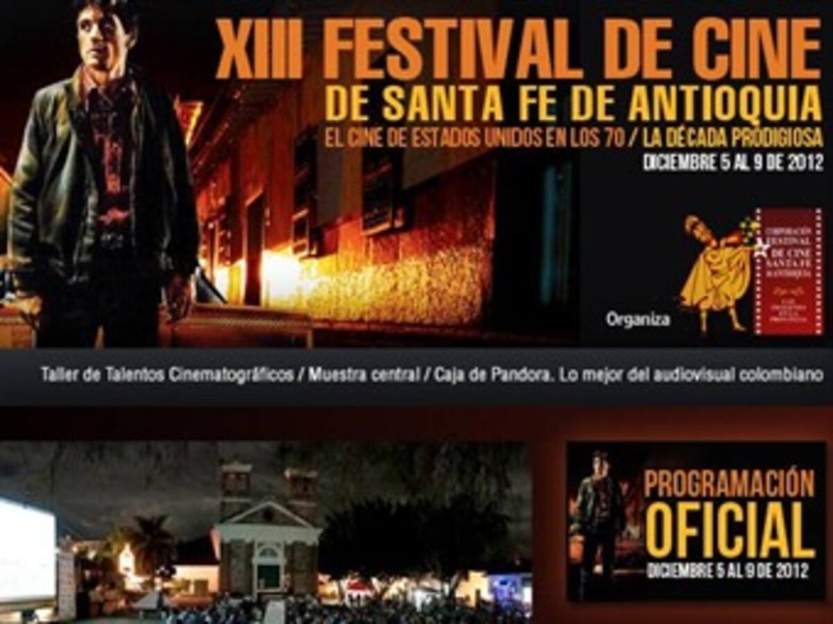 Comienza el XIII Festival de Cine de Santa fe de Antioquia