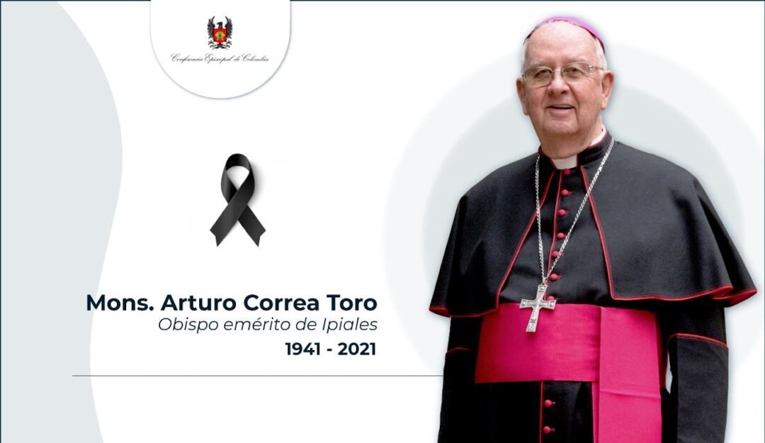 Pesar por la muerte de Monseñor Arturo Correa