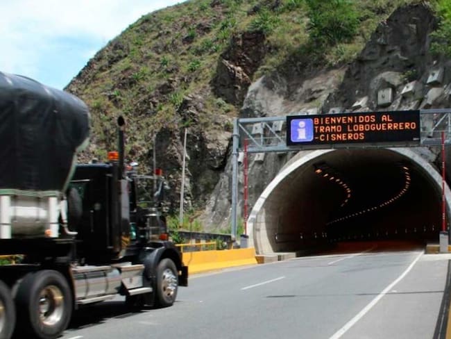 Durante 9 horas estará cerrado el túnel Guillermo León Valencia