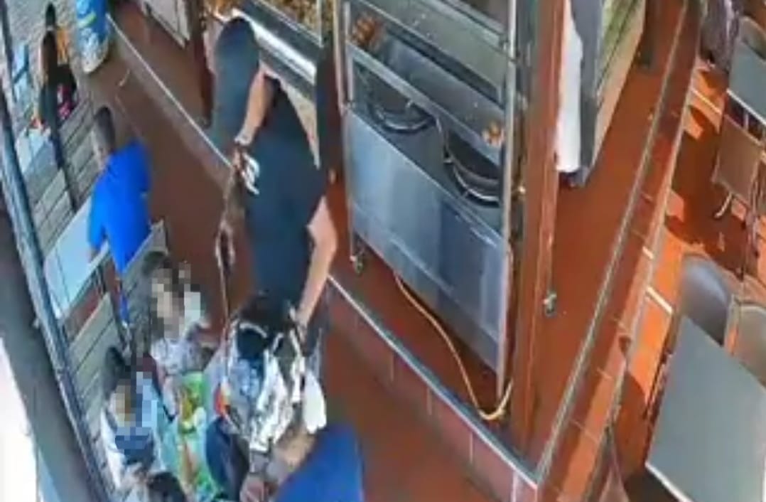 Hurto en local comercial en Bello, Antioquia. Foto: Denuncias Antioquia.