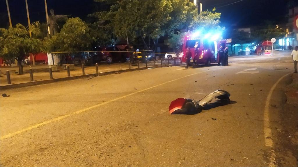 Accidente Caucasia- foto bomberos Caucasia