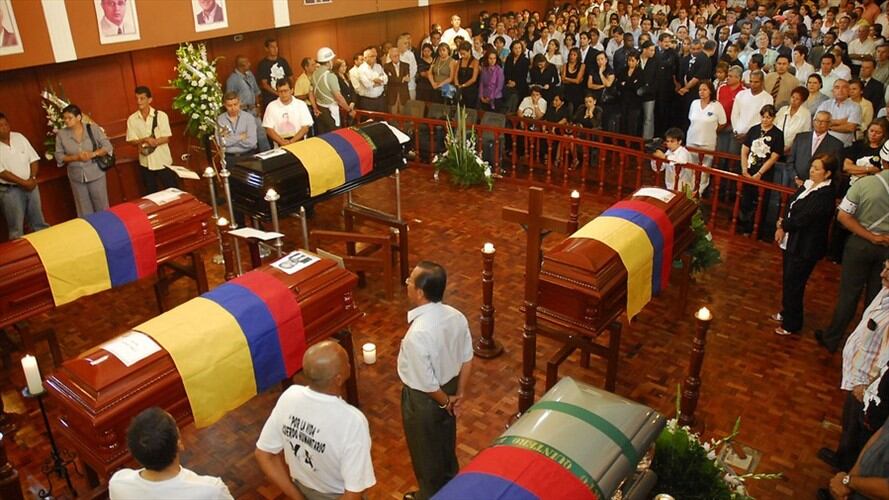El Valle del Cauca honrará la memoria de los diputados asesinados por la guerrilla de las Farc en 2007. Foto: Colprensa