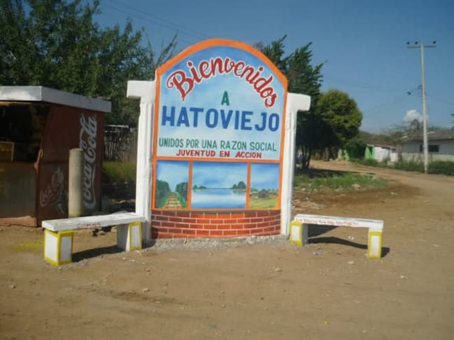 Corregimiento de Hatoviejo en Calamar, Bolívar. // Cortesía