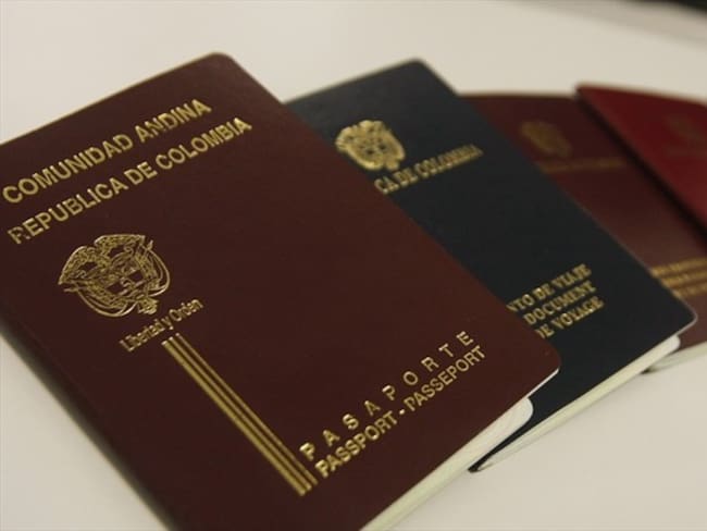 Solicitud pasaportes. Foto: COLPRENSA / CHRISTIAN CASTILLO M