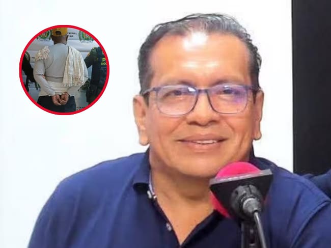 Capturan a alias Morocho presunto responsable de atentado a Gustavo Chica, periodista Caracol Radio