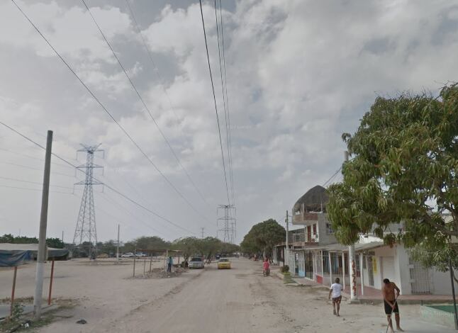 Barrio Villa Muvdi en Soledad, donde ocurrió en accidente./ Google Maps