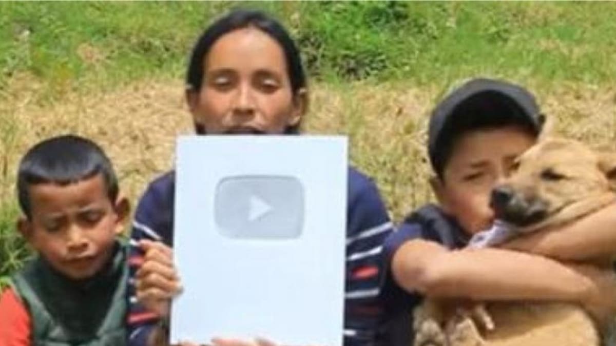 ¡Éxito rotundo! El canal Nubia e hijos ganó placa de plata de Youtube