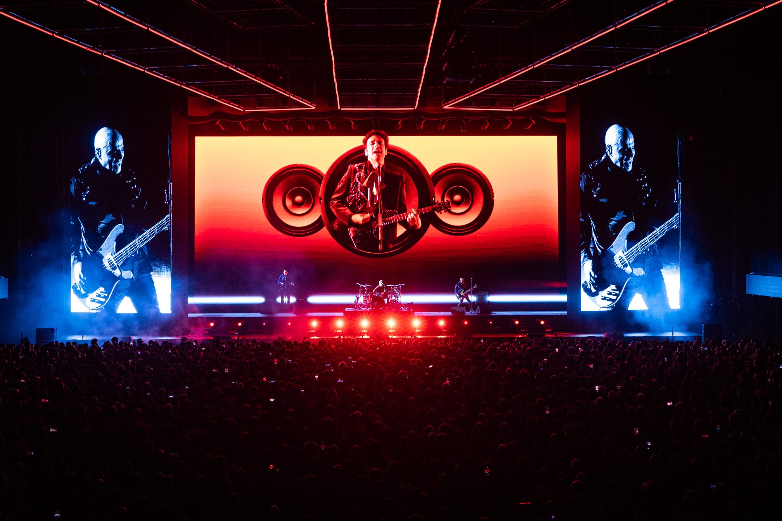 Soda Stereo Ecos, el sábado 21 de marzo en Movistar Arena, Argentina. Foto: Soda Stereo Ecos