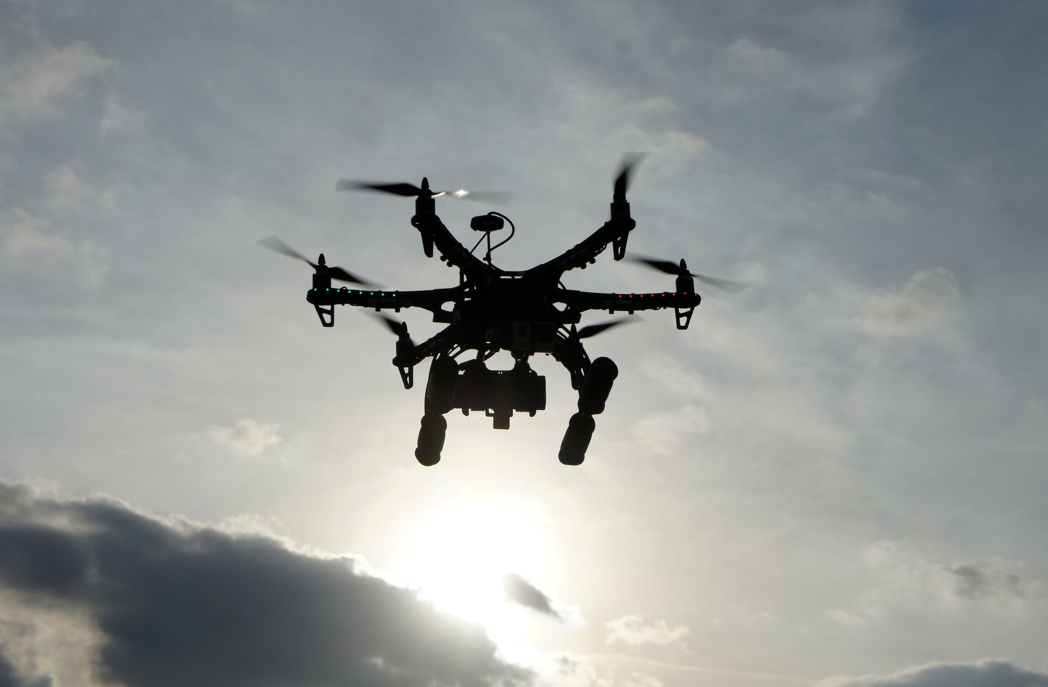 Imagen de referencia de drones. Foto: Getty Images