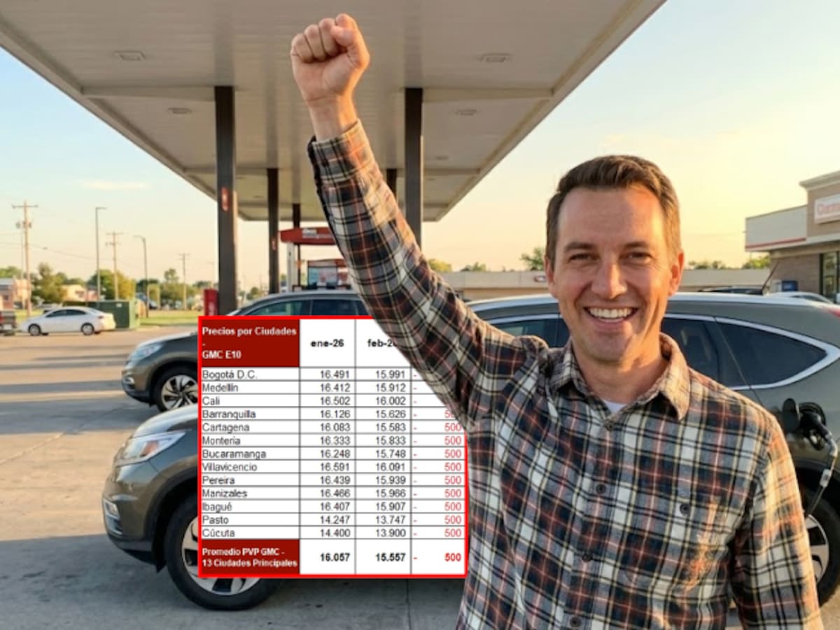 Tabla de precios de la gasolina: así quedó en las principales ciudades del país tras histórica baja