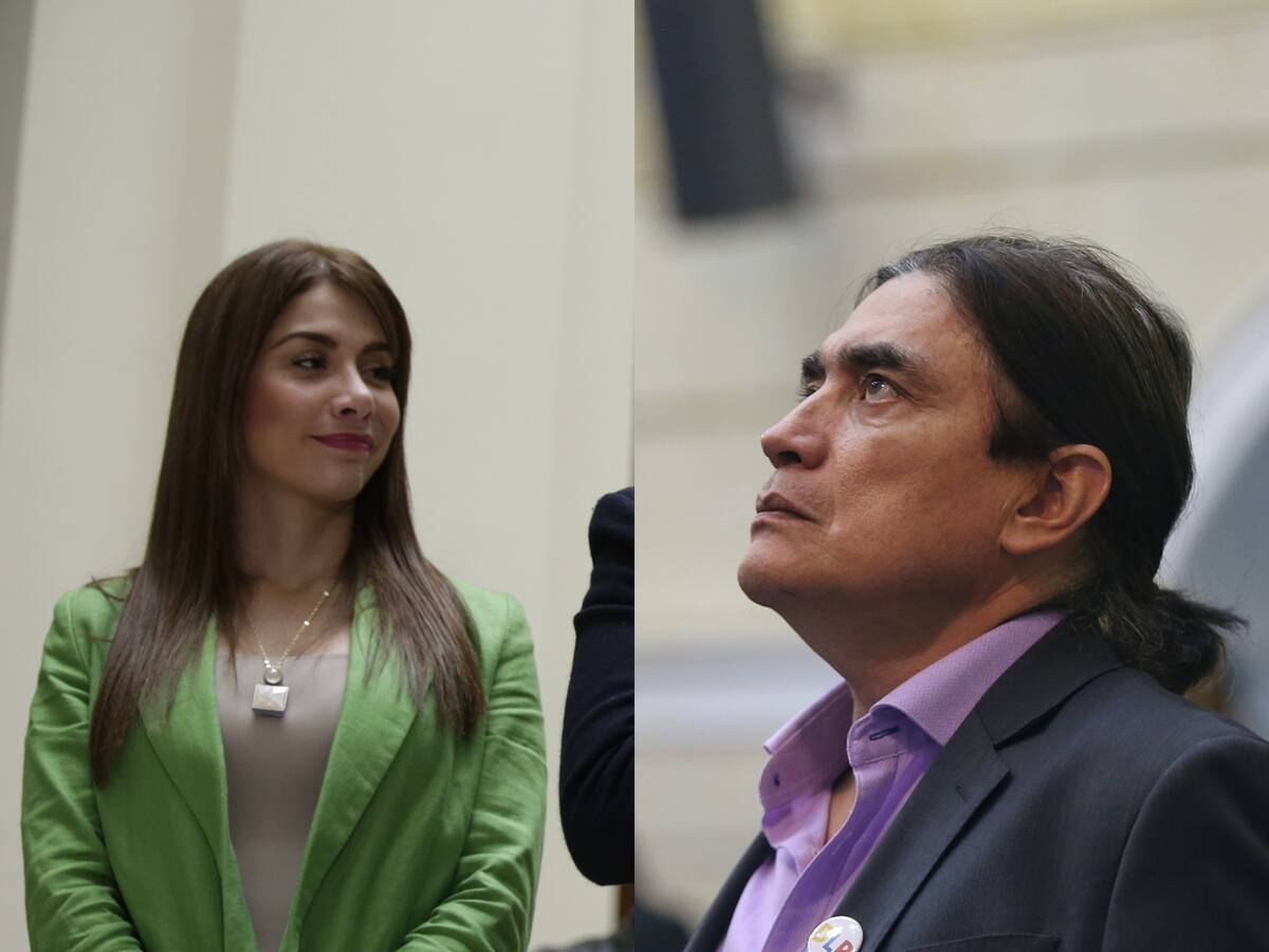 El encontrón entre Catherine Juvinao y Gustavo Bolívar: “A mí no me amenace”