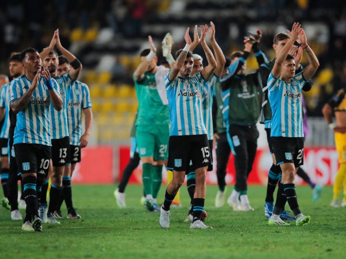 Juan Fernando Quintero volvió a jugar con Racing en triunfo por Sudamericana