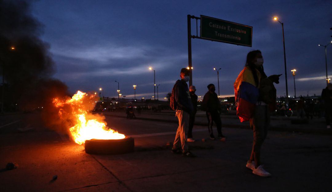 Disturbios en el Portal de las Américas