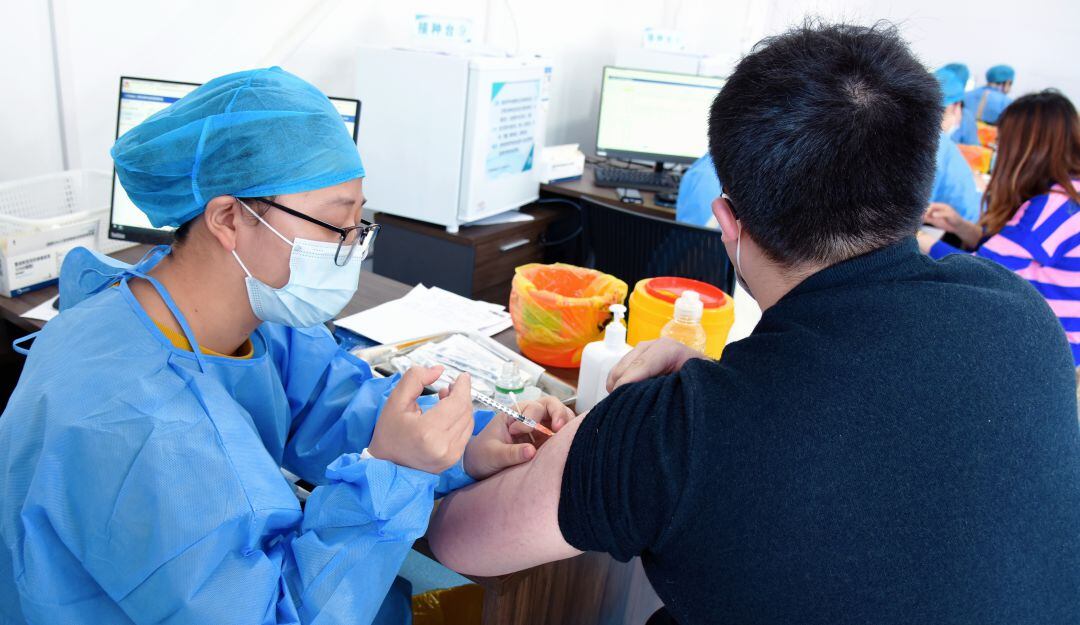 Vacunación en China