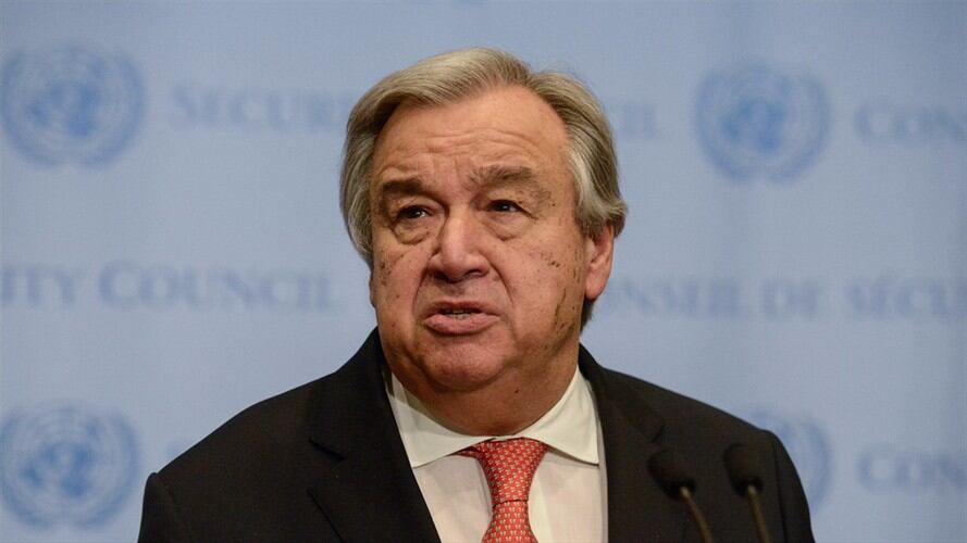 Antonio Guterres atenderá una invitación del presidente Juan Manuel Santos. Visitará una de las zonas veredales donde permanecen las Farc.. Foto: Getty Images