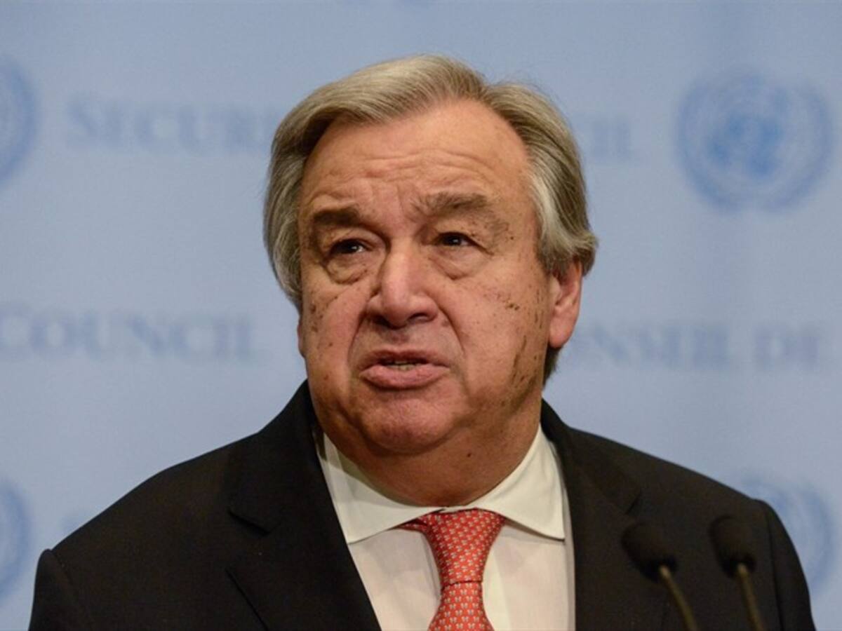 Secretario general de la ONU vendrá al país los próximos 13 y 14 de enero