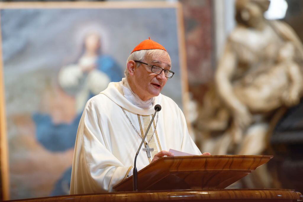 Cardenal Matteo Zuppi. (Photo by Massimo Valicchia/NurPhoto via Getty Images)