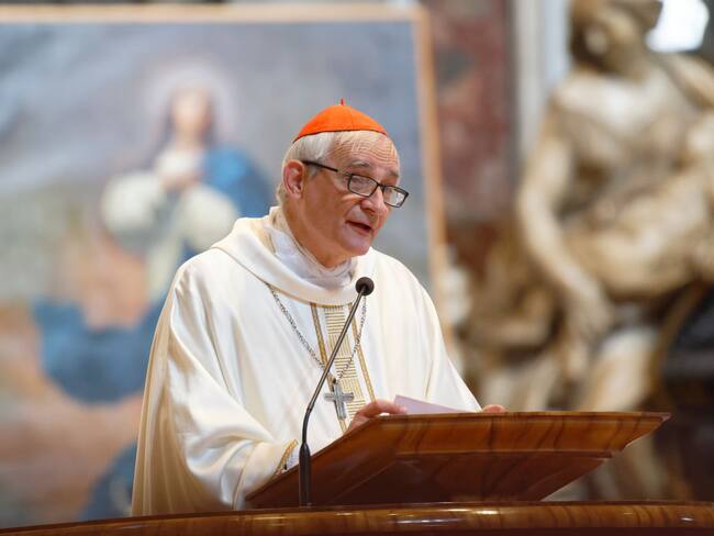 Cardenal Matteo Zuppi. (Photo by Massimo Valicchia/NurPhoto via Getty Images)