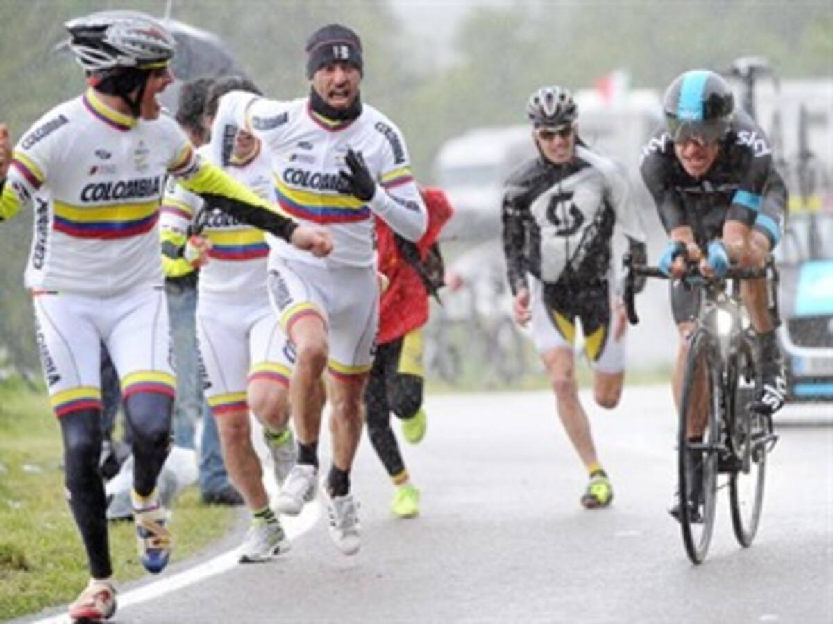 El colombiano Rigoberto Urán, segundo en la general del Giro de Italia