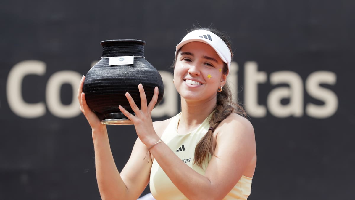 “Estoy feliz, terminé este torneo sin estar vendada”: Camila Osorio sobre Copa Colsanitas Zurich