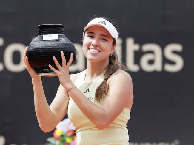 “Estoy feliz, terminé este torneo sin estar vendada”: Camila Osorio sobre Copa Colsanitas Zurich
