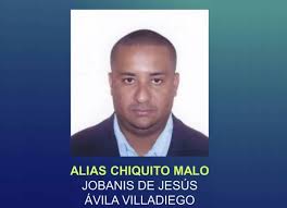 Jobanis de Jesús Ávila, alias 'Chiquito Malo'. Foto: Policía Nacional