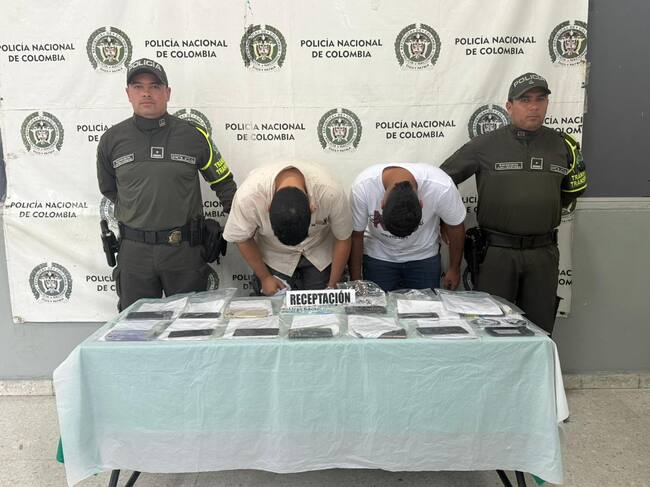 39 celulares recuperados que habrían sido hurtados en concierto de Cartagena